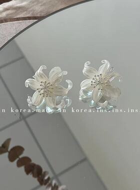 153简约高级感法式修饰脸型百搭气质耳饰