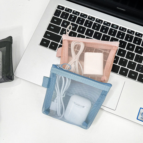 数据线收纳包透明便携随身多功能