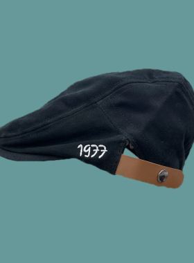 1977英伦复古画家蓓蕾前进帽