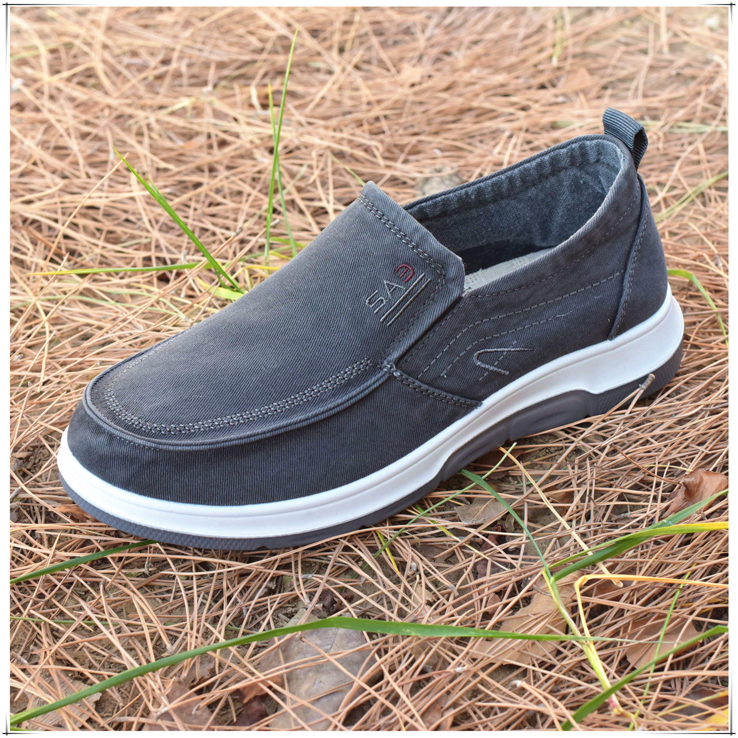 老北京布鞋男鞋休闲春秋新品新款厚底软底帆布鞋特大号47 46大码,流行男鞋,休闲板鞋,淘宝优惠券,粉丝福利购,淘宝优惠卷