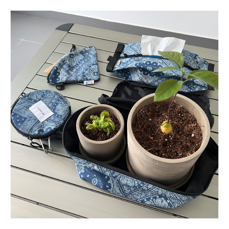 1s山系户外复古腰果花bandana paisley露营收纳包go out popeye