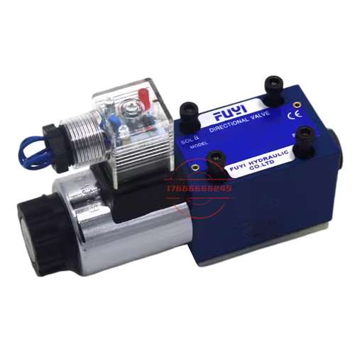 液压阀FUYI电磁向换阀4WE6D61B/CG24N9Z5L 3WE6A62/EG24N9K4