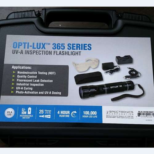 美国SP OPTI-LUX 365 OLX-365B高强度紫外线灯带内置黑色滤色片