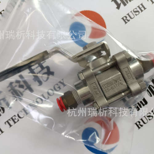 世伟洛克 SS-63TF6-JL 不锈钢 球阀