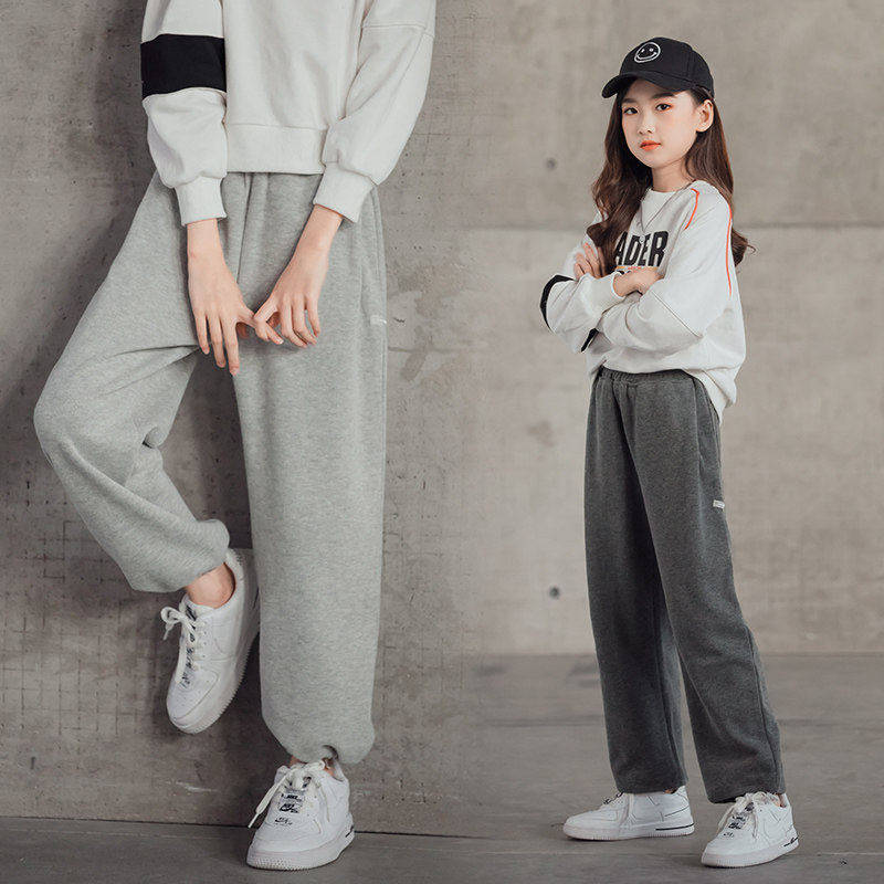 女童裤子春秋2026新款洋气中大童长裤韩版卫裤儿童春装休闲运动裤,童装/婴儿装/亲子装,运动裤卫裤,淘宝优惠券,粉丝福利购,淘宝优惠卷