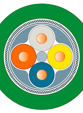 6XV1840-2AH10,西门子绿色4芯以太网线德国原装正品6XV18402AH10