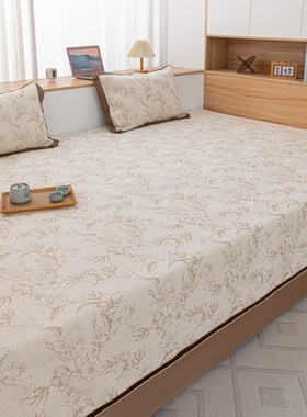 定制雪尼尔榻榻米专用床盖防滑厚款床单2025新款土炕盖3米大炕罩