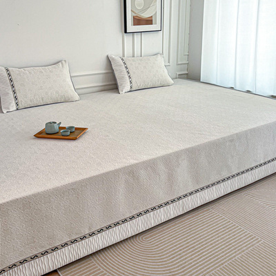 定制雪尼尔榻榻米床单高端床盖
