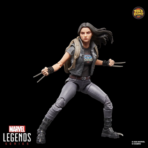 正版孩之宝ML漫威传奇6寸X战警X-Man X23小狼女金刚狼手办玩具