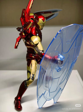 中动正版钢铁侠Mk85ironman可动人偶复仇者联盟漫威手办模型礼物