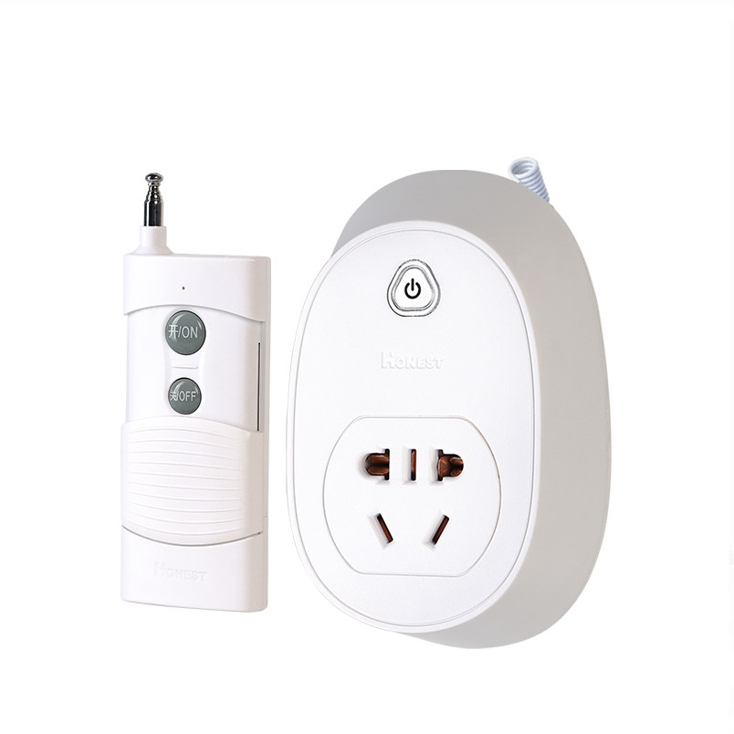 遥控插座220v千米大功率远距离无线智能控制开关灯水泵摇控器