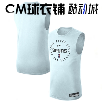 耐克马刺训练投篮热身速干背心