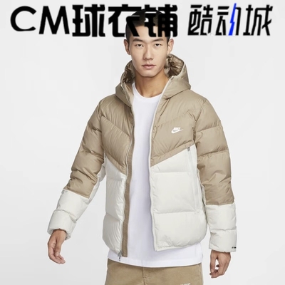 耐克男子风行者系列连帽羽绒服