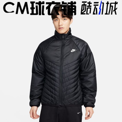 耐克休闲男子立领夹克外套