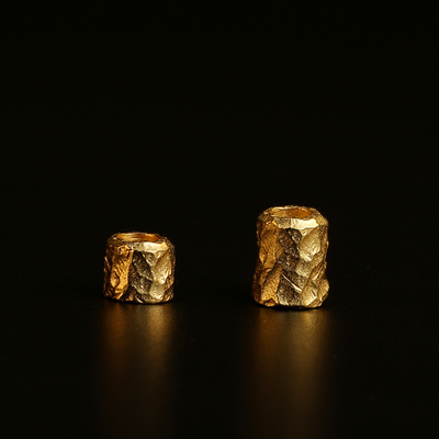 三沐Horizon Blue/HB 石头铜管珠实心铜珠子配件手链项链DIY隔珠