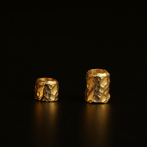 三沐Horizon Blue/HB 石头铜管珠实心铜珠子配件手链项链DIY隔珠