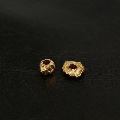 三沐黄铜手工石头散珠