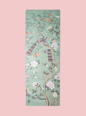 Sugarmat中国风3mm麂皮绒瑜伽垫防滑吸汗便携INS女生健身舞蹈地垫