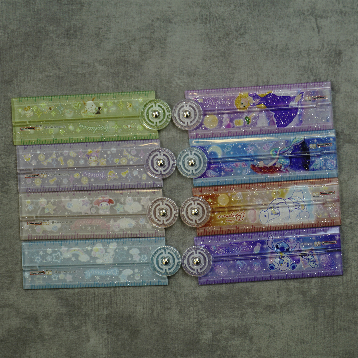 太阳星联名 三丽鸥 迪士尼限定17cm折叠直尺