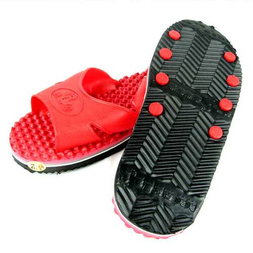 3双进口美美防滑蓝色家居拖鞋