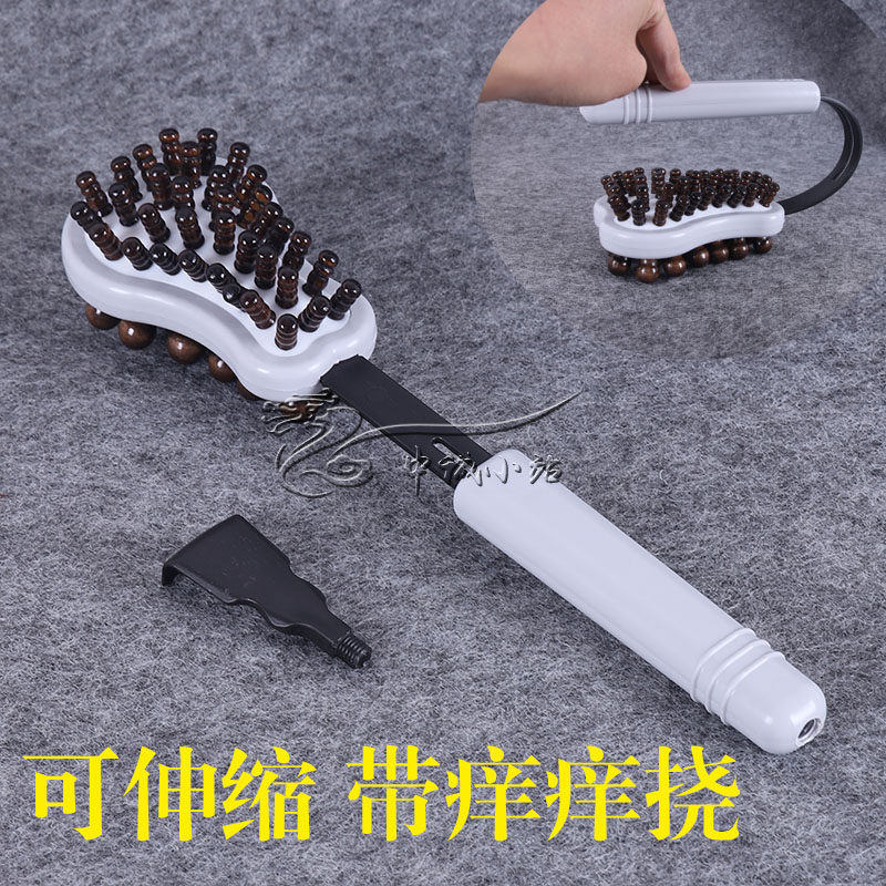 木质敲打锤按摩锤子经络捶健身拍打棒健身养生捶背按摩器家用加长