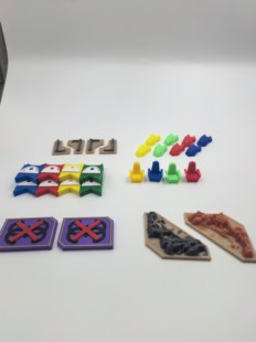 沙丘起义帝国桌游token指示物升级3D打印PETG材质DuneImperium