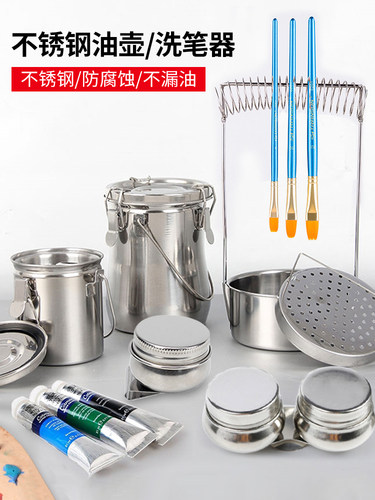 油壶双孔美术壶单个双口密封防漏