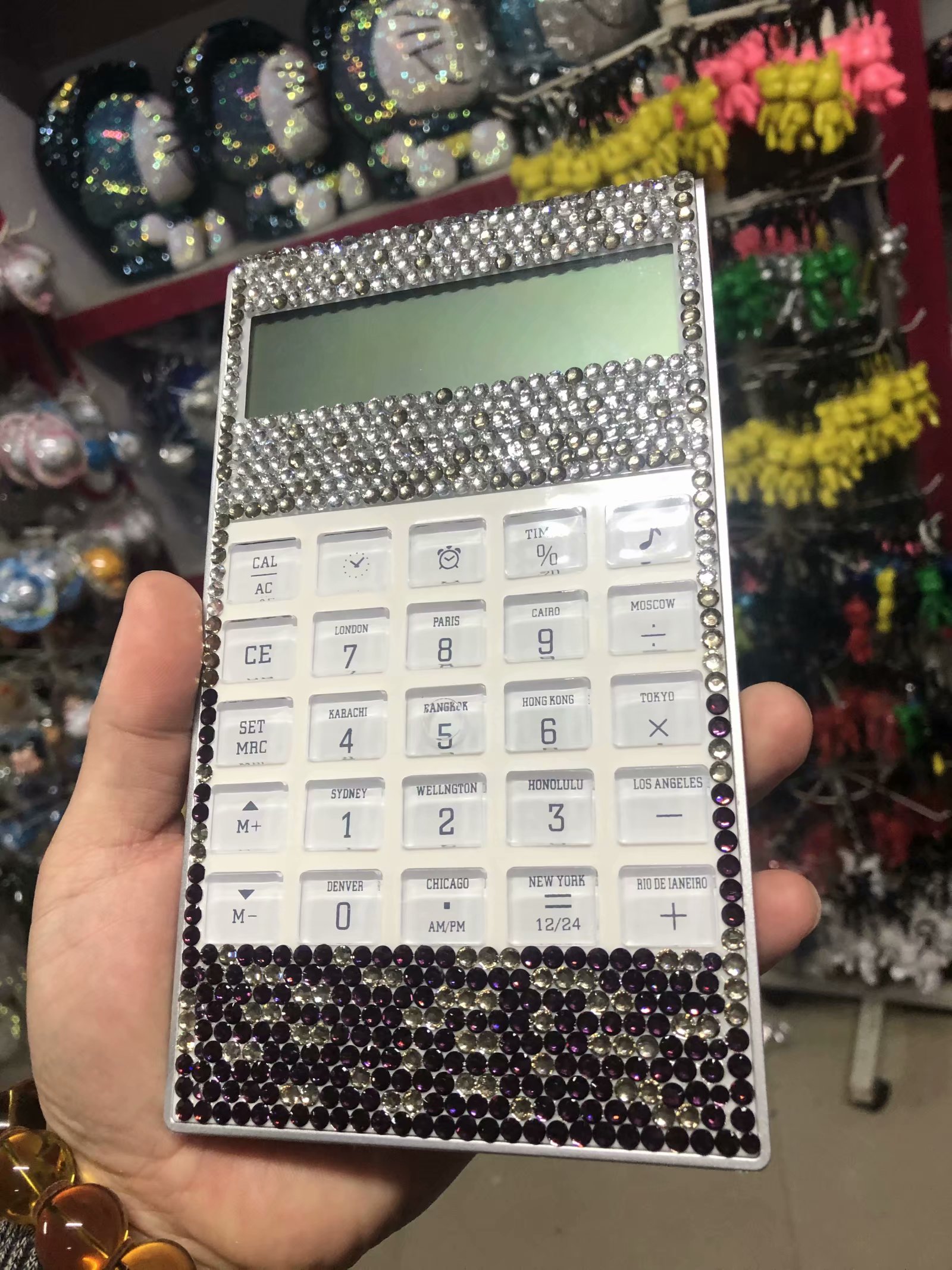 贴钻diy手工语音多功能计算器