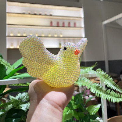 发光鸽子礼物创意灯具床头柜