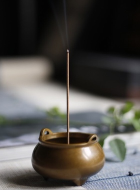 纯铜香炉线香塔香熏炉