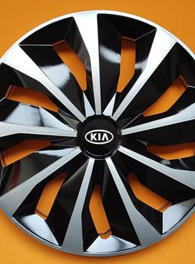 适用KIA起亚k2轮毂盖改装饰战斧钢圈罩锐欧RIO汽车14寸轮胎帽配件