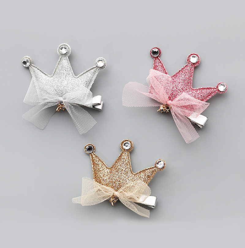 韩国儿童皇冠发夹公主婴幼儿韩版