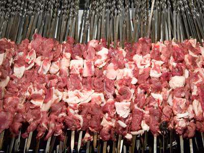 烤肉钳子 新疆烤肉 烤肉钳子 馕坑 新疆烤肉