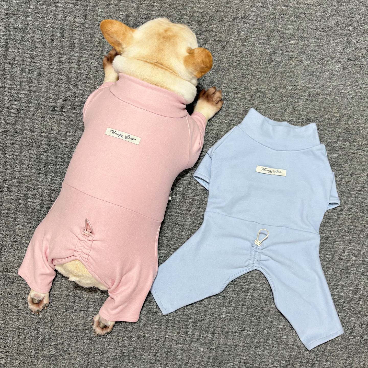 法斗巴哥秋冬四脚衣小狗狗居家服