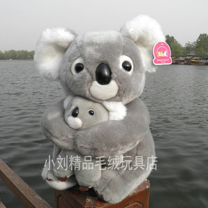 仿真考拉 Koala 树袋熊 澳大利亚 母子考拉 毛绒玩具公仔玩偶