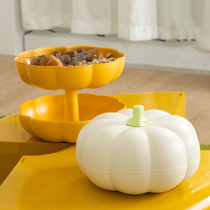 乔迁新居水果盘客厅茶几家用干果零食糖果2024新款瓜子坚果收纳盒