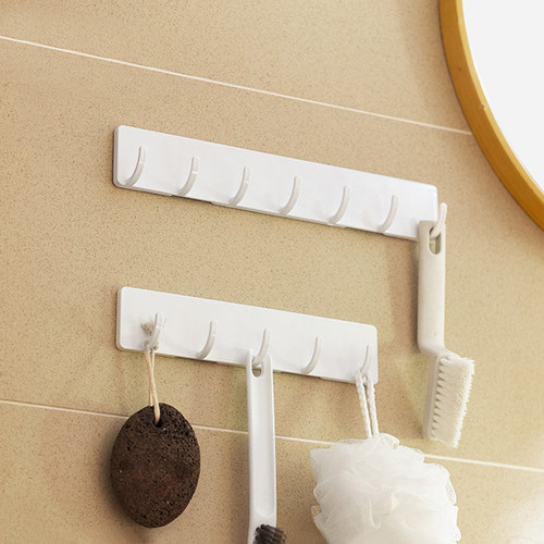 出口日本免打孔塑料挂钩简约