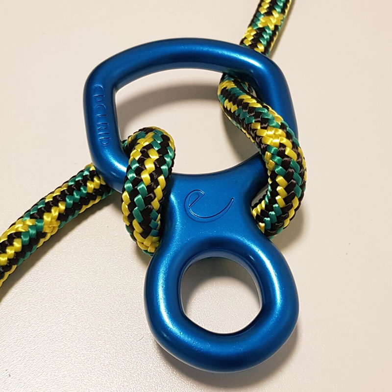 Edelrid Bud 拓展攀岩登山溪降8字环下降器八字环缓降器速降装备