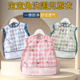 夏季 宝宝吃饭围兜防水防脏公主外穿洋气儿童罩衣免洗反穿衣 薄款