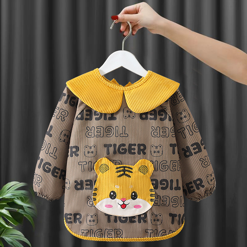 秋冬儿童罩衣防水耐脏宝宝外穿洋气婴儿吃饭长袖围兜防脏围裙护衣,童装/婴儿装/亲子装,反穿衣/罩衣,淘宝优惠券,粉丝福利购,淘宝优惠卷