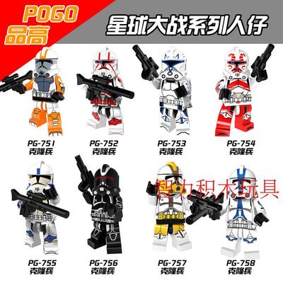 益智人仔玩具品高拼装积木塑料5