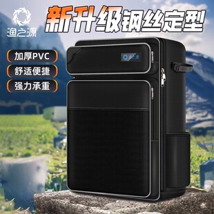 骑士钓椅背包渔具包双肩包渔之源轻便型鱼杆包钓鱼包多功能软壳包