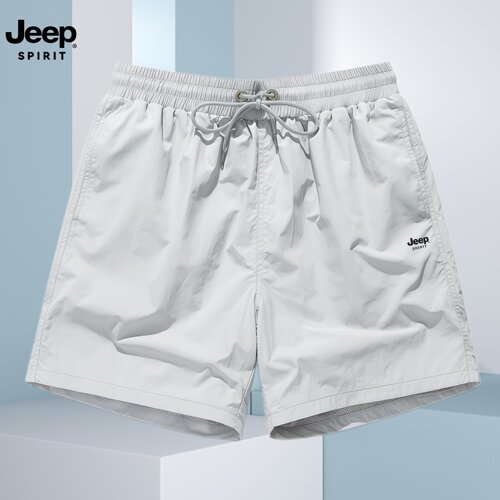 JEEPSPIRIT夏季冰丝短裤沙滩裤