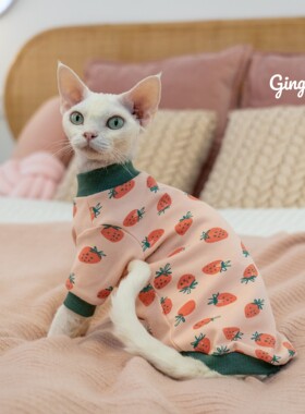 GINGERAIN德文猫纯棉卫衣