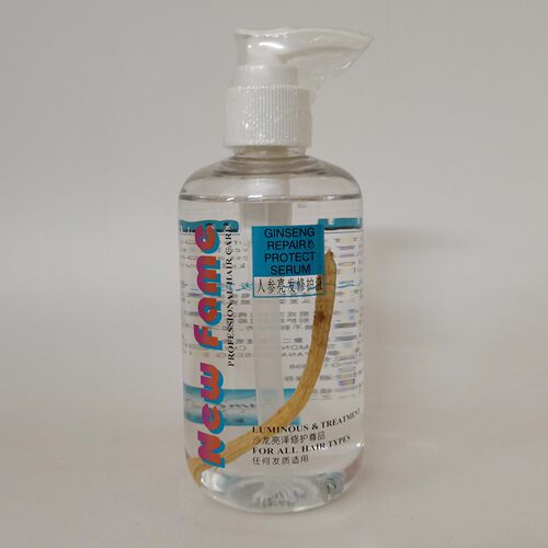 新菲浓人参亮彩护发液new fame免洗护发精油柔顺精油发尾油 248ml