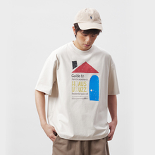 UHUZZ空间细胞印花短袖休闲男女情侣宽松索罗娜防晒凉感圆领T恤