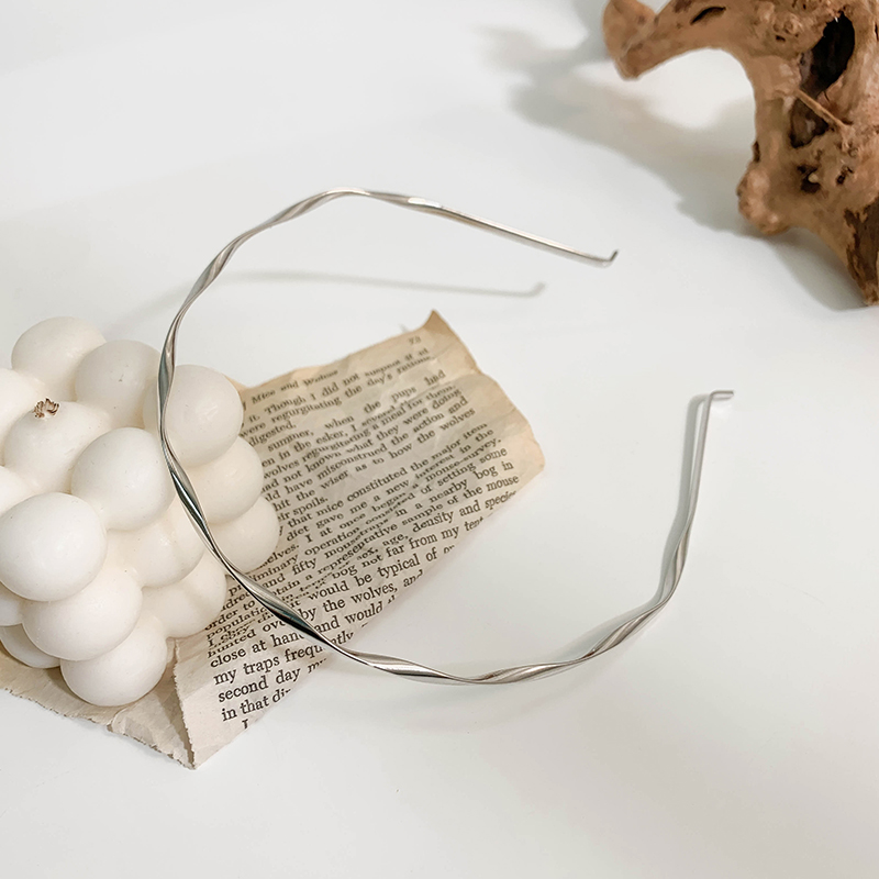 韩国进口高级感螺旋优雅头箍发箍