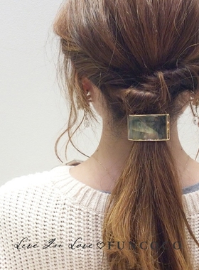 韩国小清新发圈头绳森女系头发饰品扎头发橡皮筋加粗耐用个性皮套