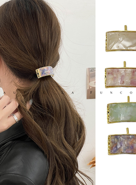 日系发扣适合发量少的日式发饰金属发插复古古风扣夹发叉发夹女