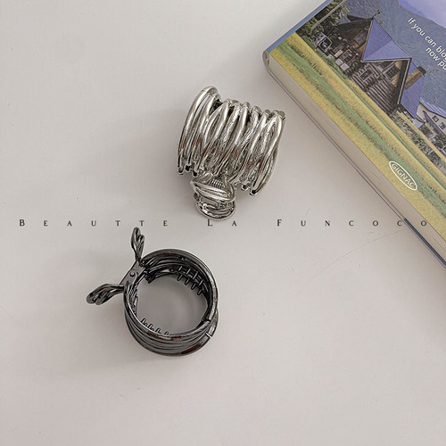 Funcoco金属高级感马尾抓夹